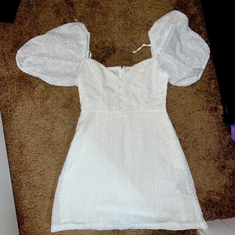 2 SHEIN WHITE DRESS BUNDLE 😍🔥🤍